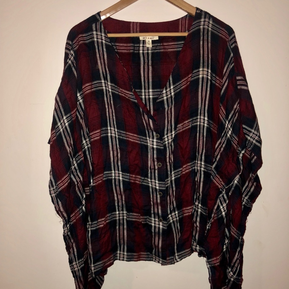 Flowy Flannel Shirt